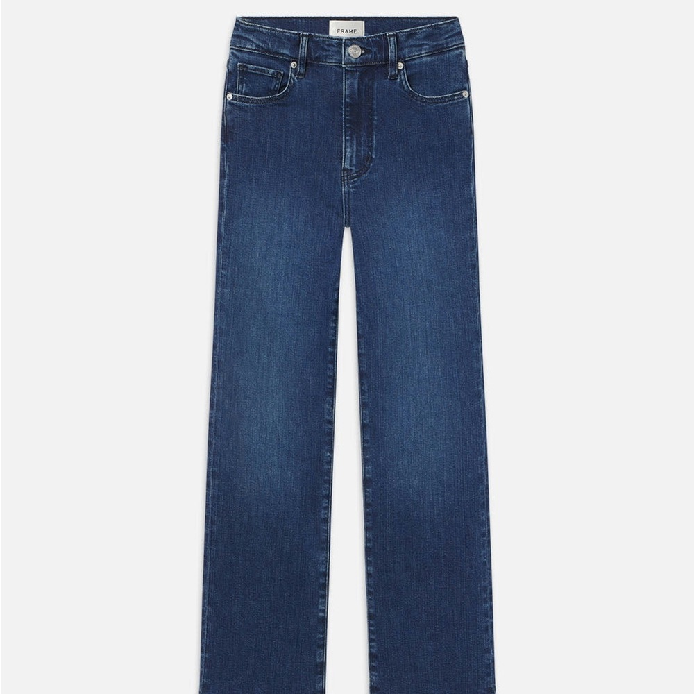 FRAME Denim Women's Dark Blue Straight Leg Jeans NWT